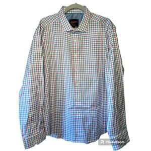 Egara Slim Fit Stretch Non Iron Button Down Shirt - XXL